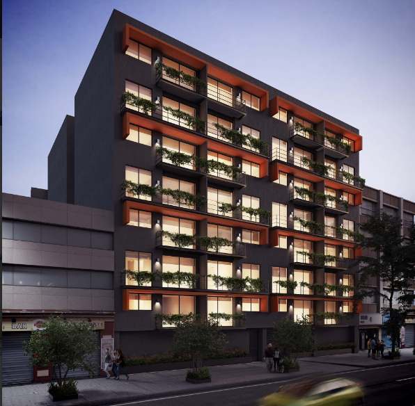 Edificación residencial, Rosas Moreno